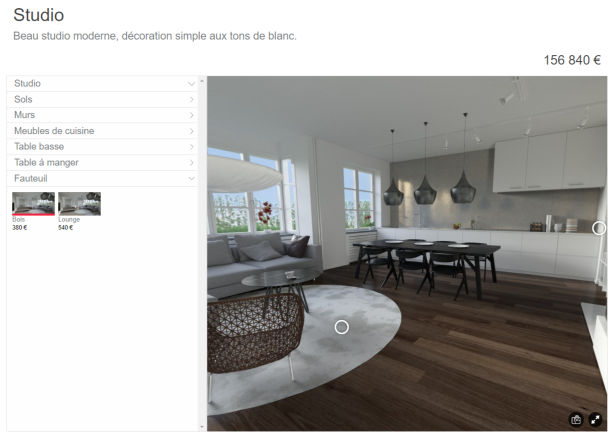 Configurateur immobilier